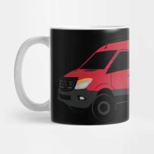 WIBB Sprinter Red Mug